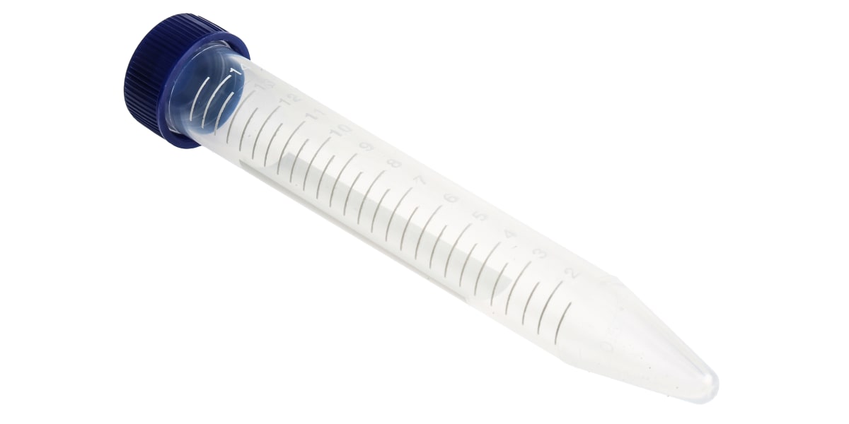 Product image for 15ML, CONICAL-BOTTOM CENTRIFUGE TUBES, P