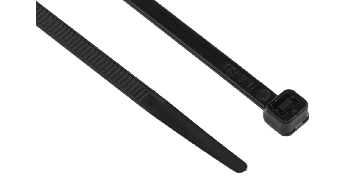 Product image for Black nylon cable tie 1095x8.9mm