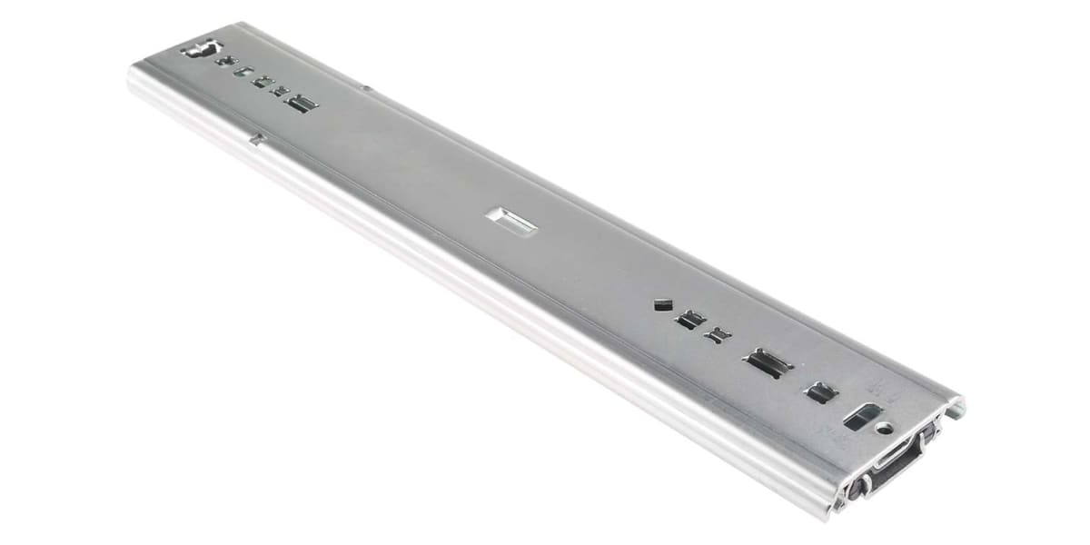 Product image for Accuride Steel Drawer Runner, 406.4mm Closed Length, 150kg Load