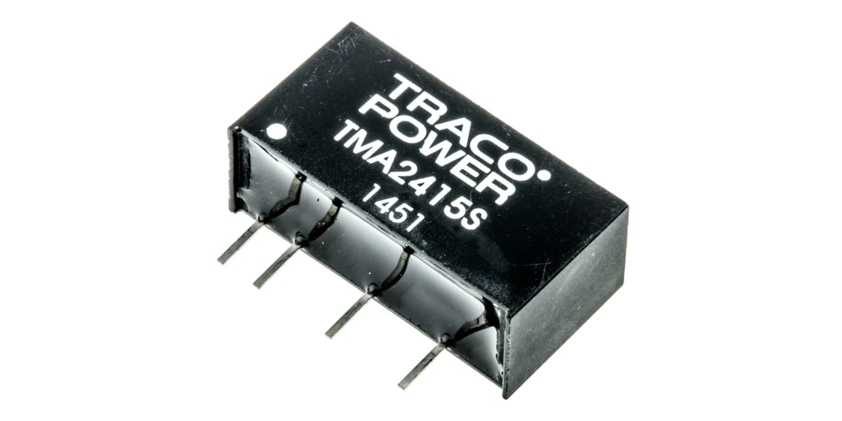 Product image for TMA2415S unregulated DC-DC,15V 1W