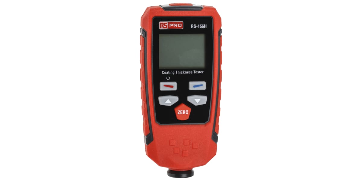 Product image for RS PRO Thickness Gauge, 0.3mm - 1350 (Probe N & Probe F)μm, LCD Display