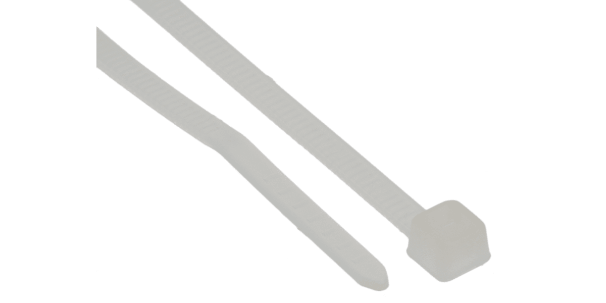 Product image for Natural nylon cable tie 205x2.5mm