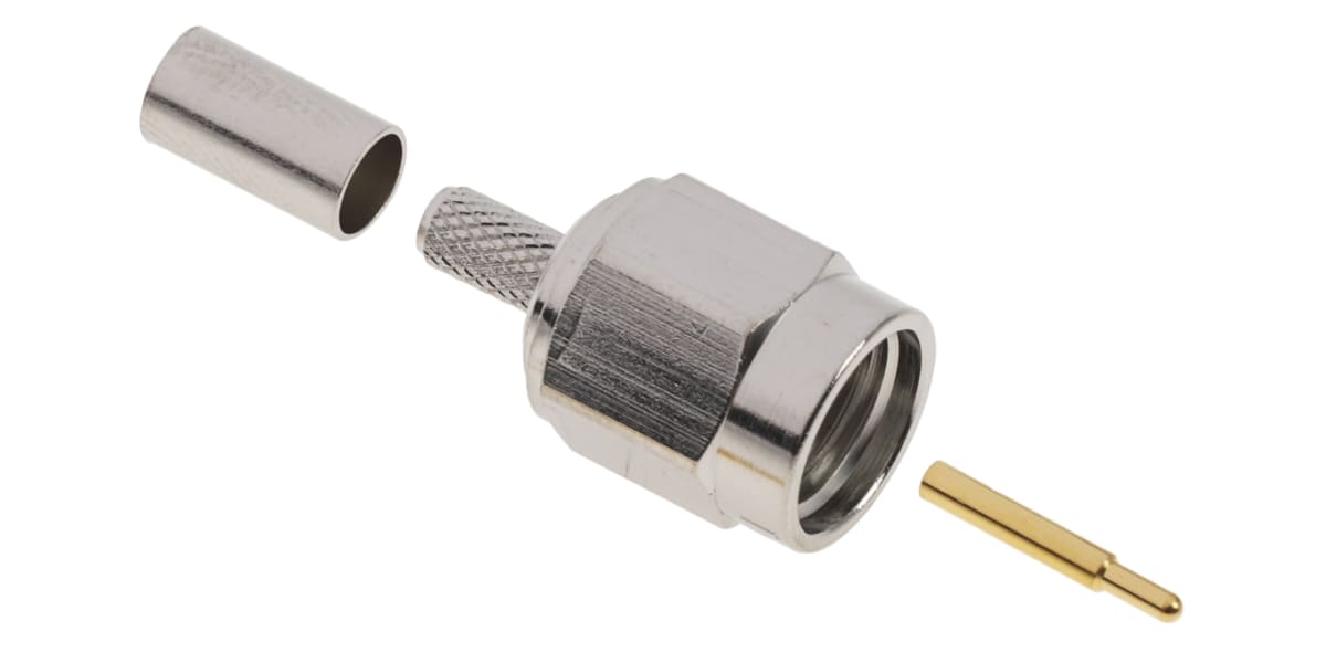 Product image for SMA STRAIGHT PLUG, RG316/U, RG174, RG188