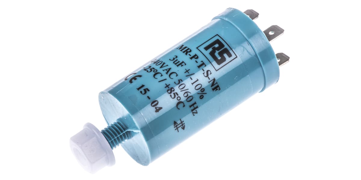 Product image for MRP440 motor run capacitor,3uF 440Vac