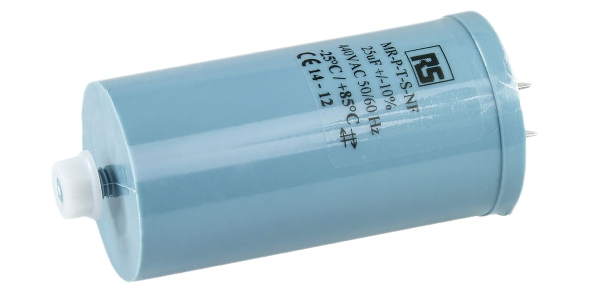 Product image for MRP440 motor run capacitor,25uF 440Vac