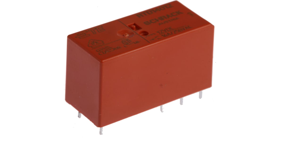 Product image for SPDT PCB POWER RELAY,16A 12VDC COIL