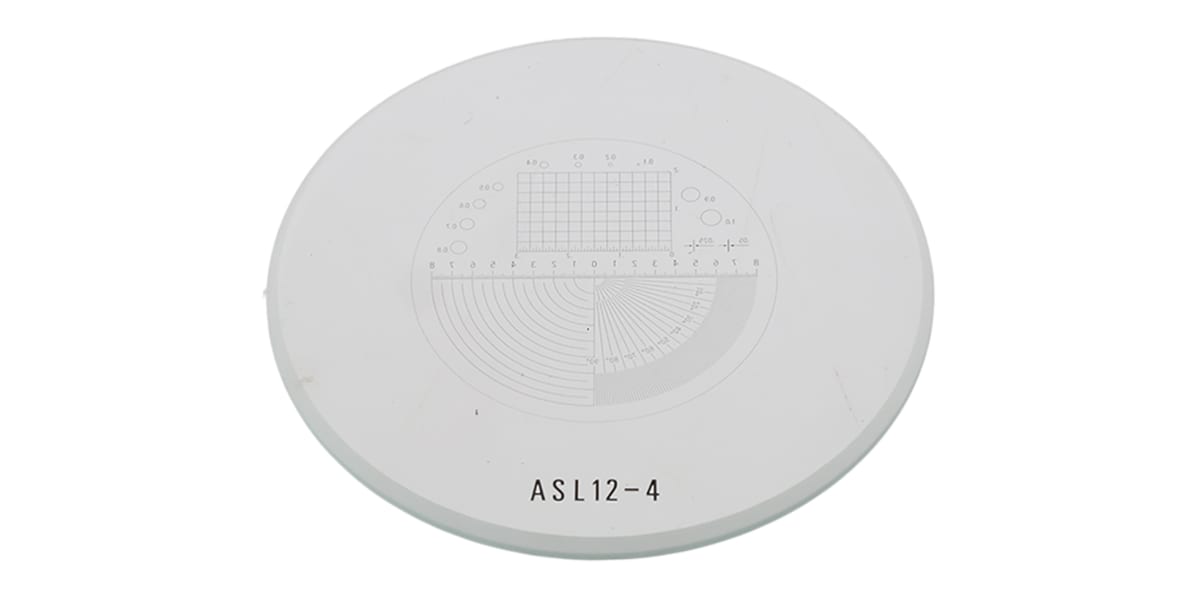 Product image for Graticule magnifier mm/in/deg scale,No.4