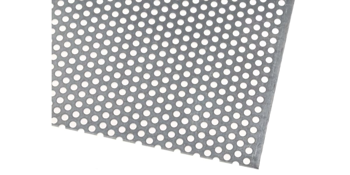 Product image for Perforated Al sheet,1.2mm dia 0.5x0.5m