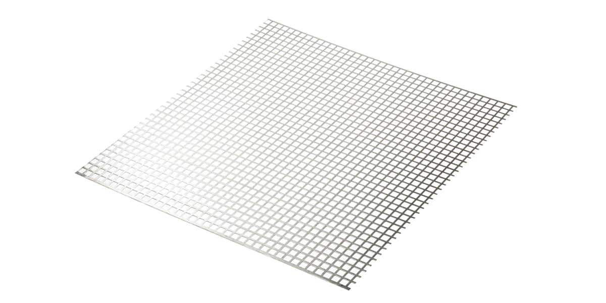 Product image for Perforated Al sheet,10mm square 0.5x0.5m