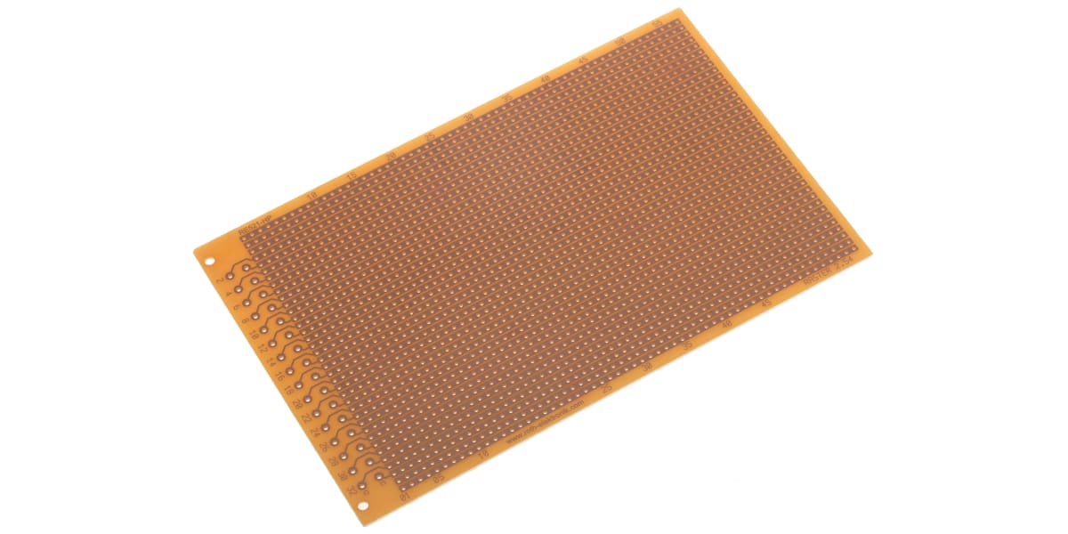 Product image for 1 SIDED DIN STRIPBOARD SRBP,160X100MM