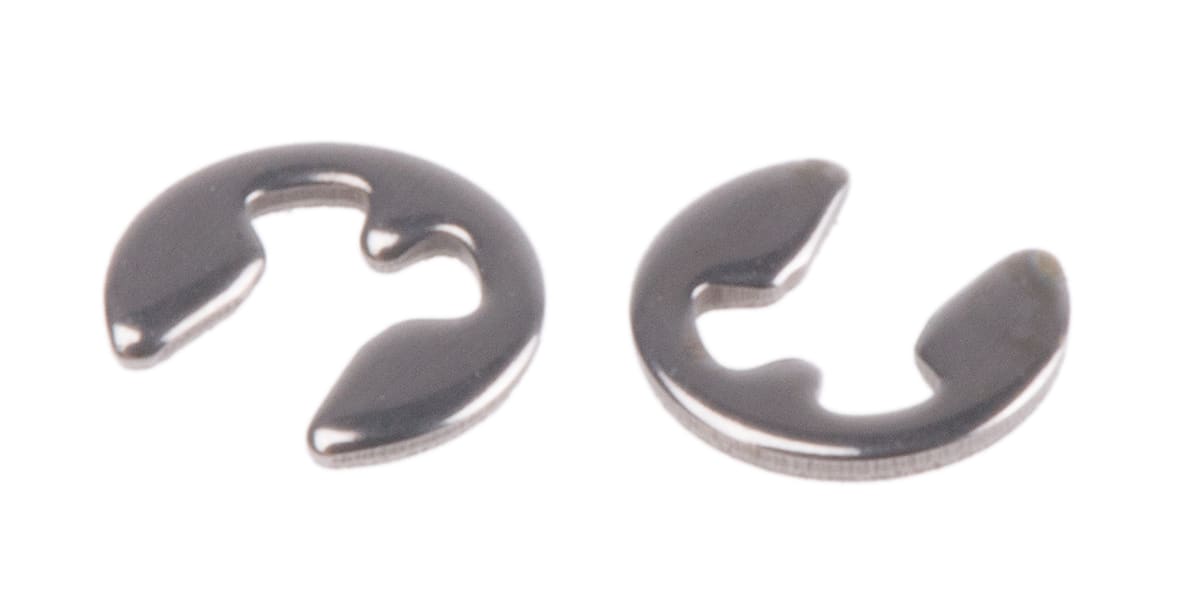 Product image for E type s/steel circlip,1.5mm groove