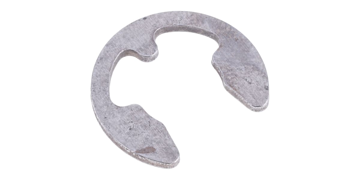 Product image for E type s/steel circlip,7.0mm groove