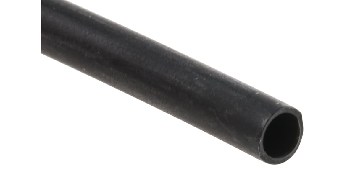 Product image for Black flameretardant tube,2.4mm bore,LSF