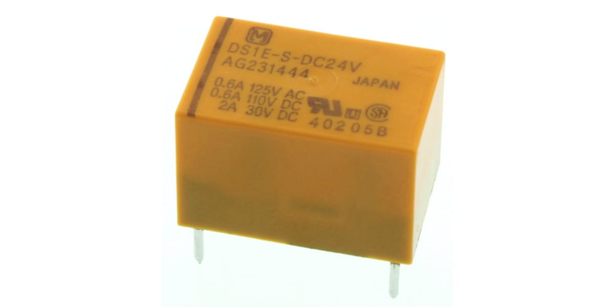 Product image for SPDT DIL monostable relay,3A 24Vdc coil