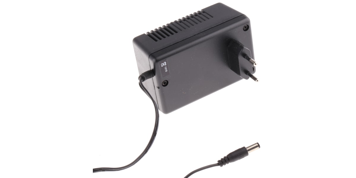 Product image for MAINS ADAPTER,PLUG-IN,ACDC,1.1A,9VDC