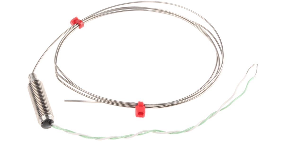 Product image for K s/steel sheath thermocouple,1mmx1m