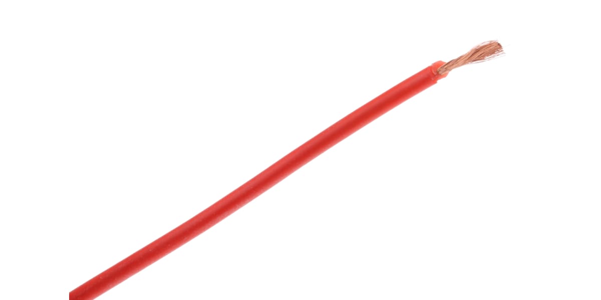 Product image for SILICONE CABLE RED