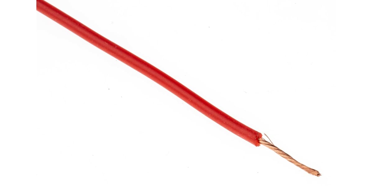 Product image for SILICONE CABLE RED