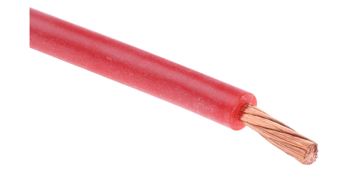 Product image for SILICONE CABLE RED