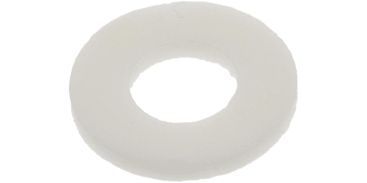 Product image for Alumina ceramic plain washer,M3