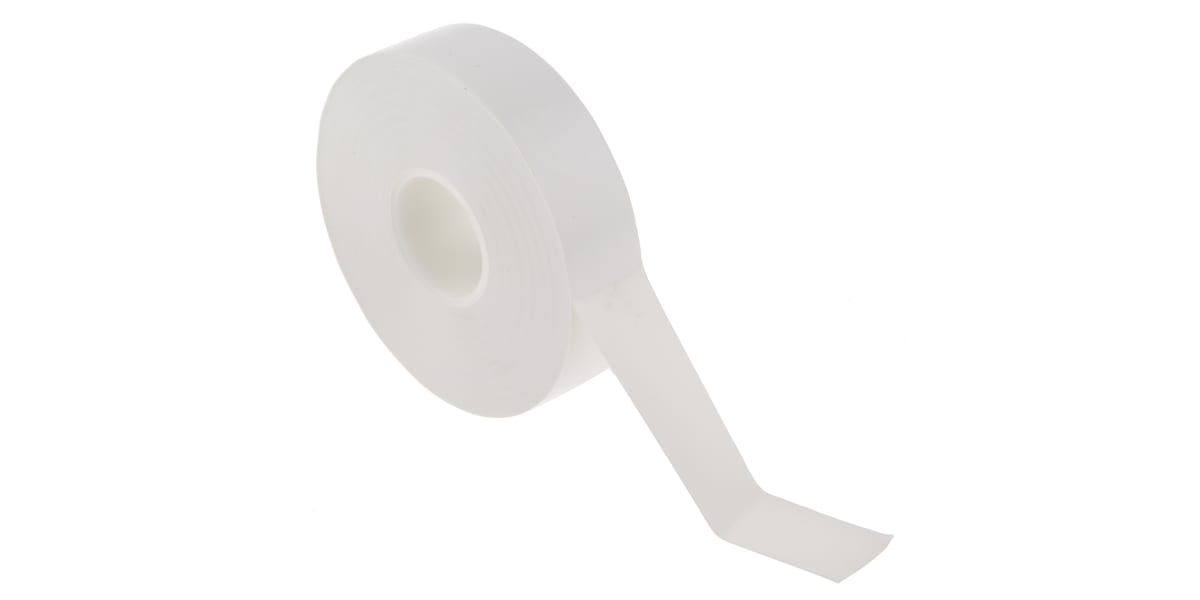 Product image for PVC INSULATING TAPE WHITE 33MX19MM AT7