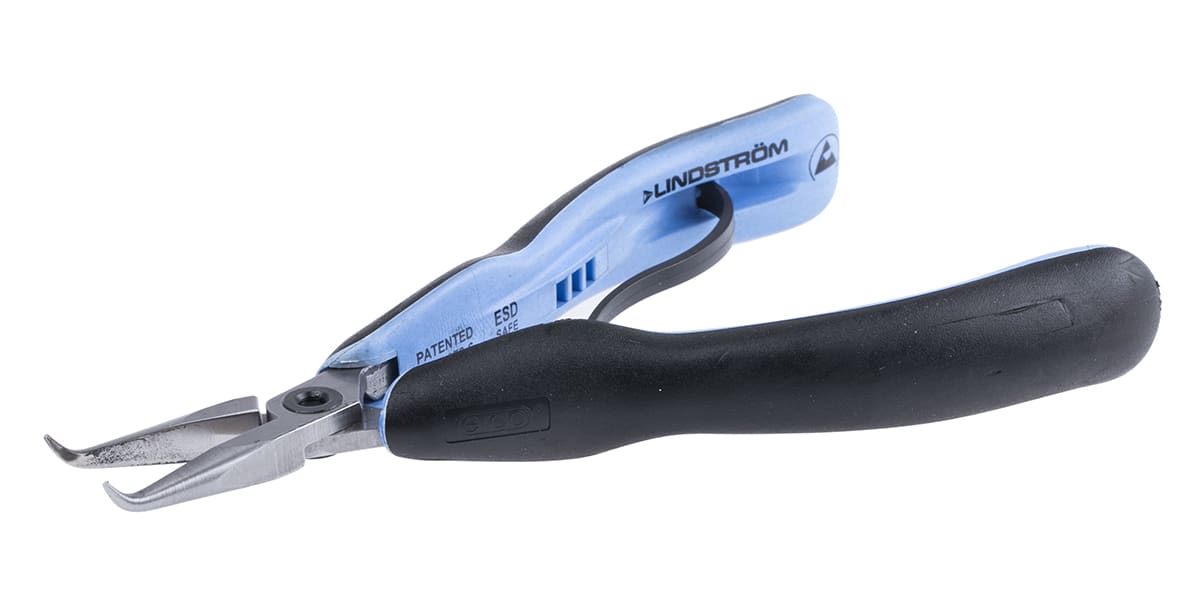 Product image for LINDSTROM(R) BENT SNIPE NOSE PLIER,60DEG