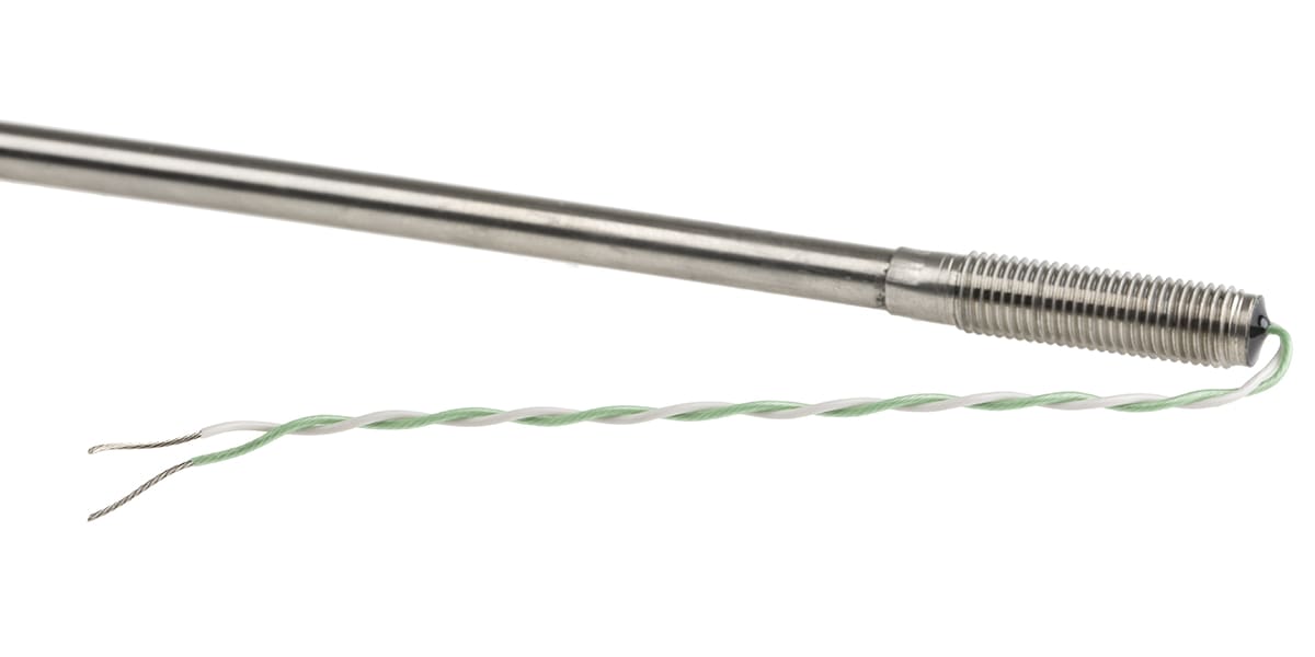 Product image for K s/steel sheath thermocouple,6mmx0.5m