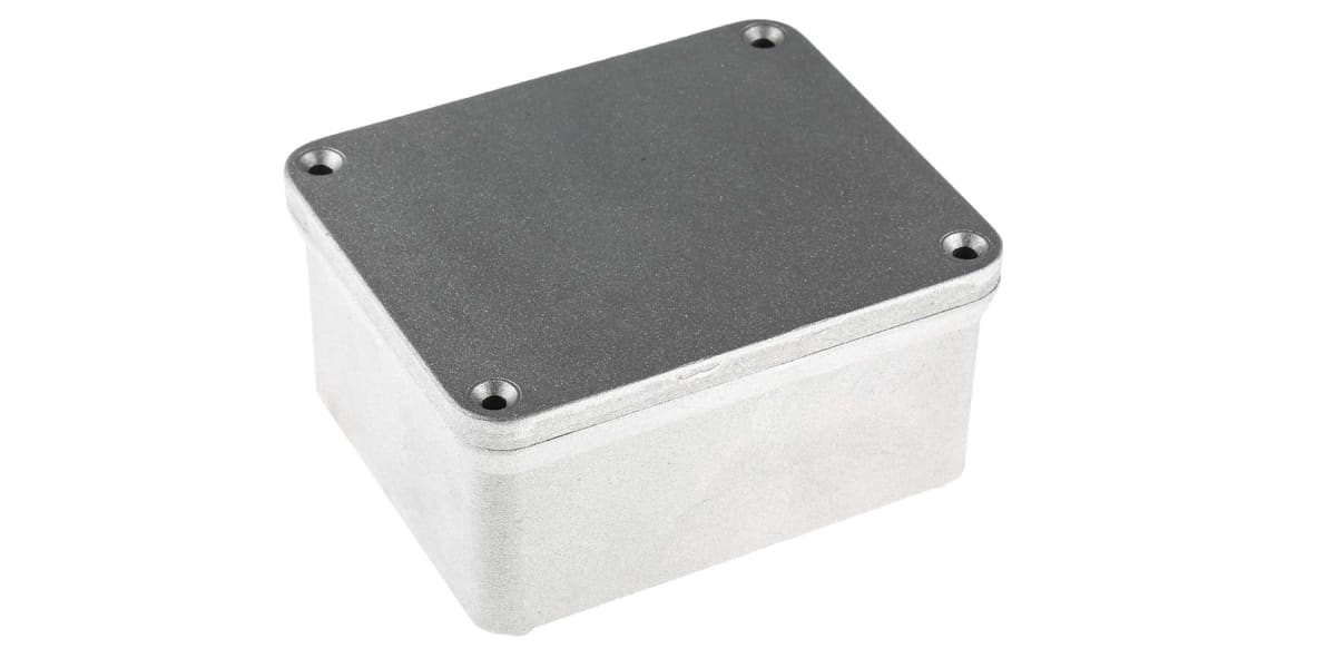 Product image for IP65 diecast aluminium box,142x117x71mm