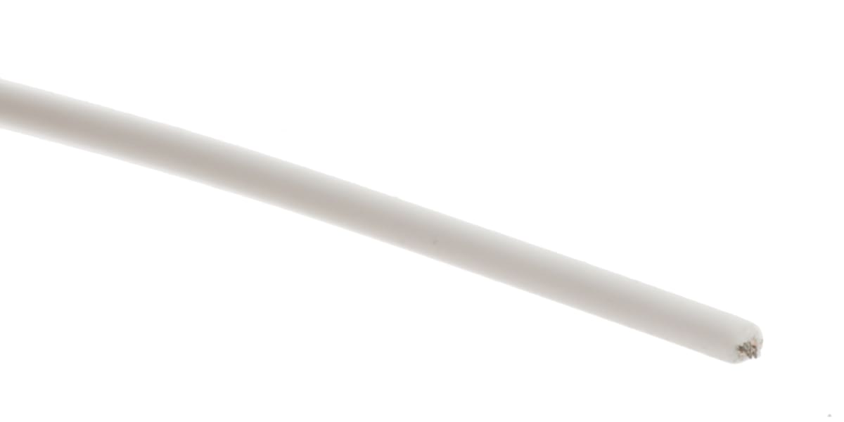 Product image for Type44(R) Primary Wire Wht 24awg 100m