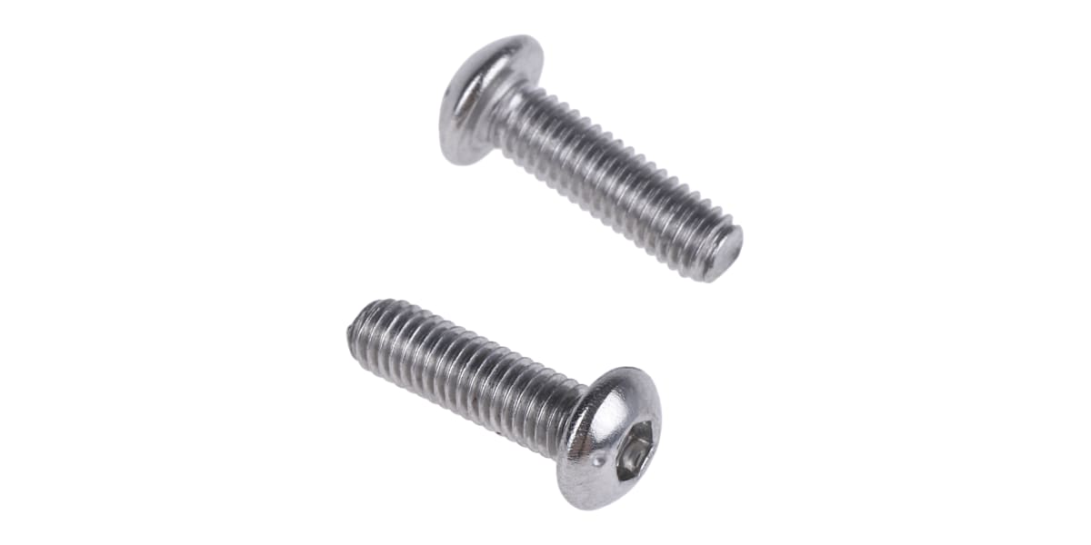 Product image for A4 s/steel skt button head screw,M3x8mm