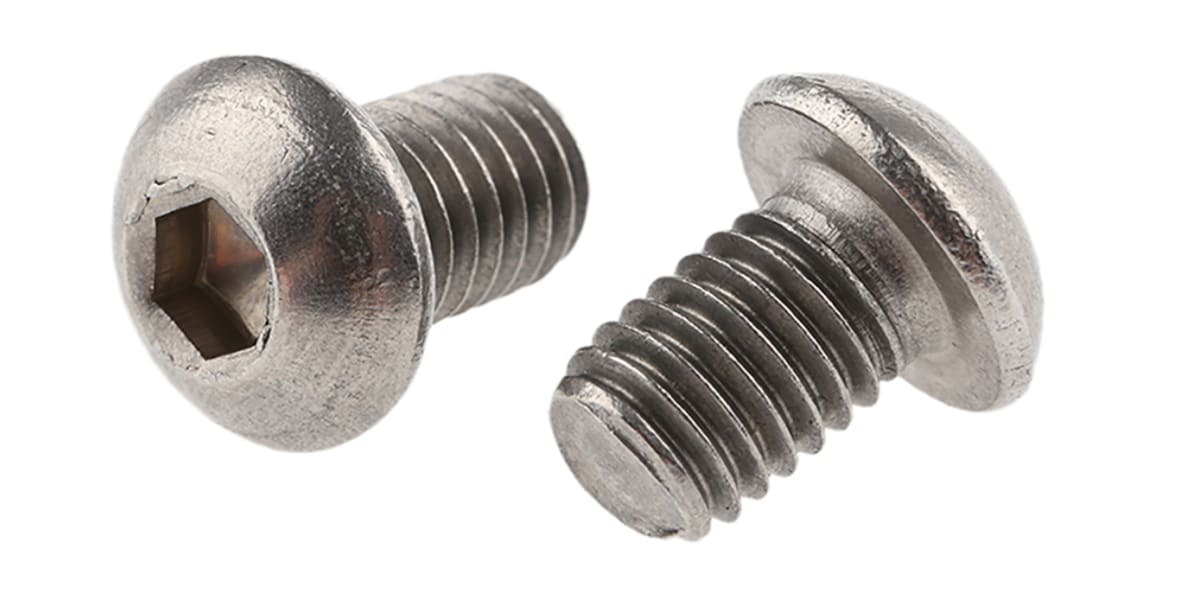 Product image for A4 s/steel skt button head screw,M8x12mm