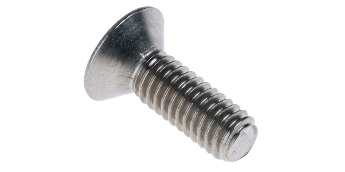 Product image for A4s/steel hex skt csk head screw,M4x12mm