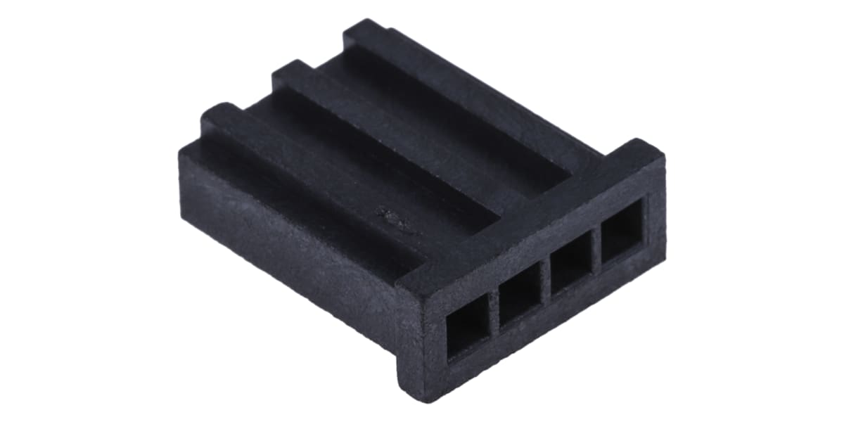 Product image for 4 way 1 row MODU crimp socket shell