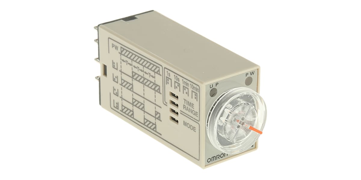 Product image for DPDT 4 function timer,0.1sec-10min 24Vac