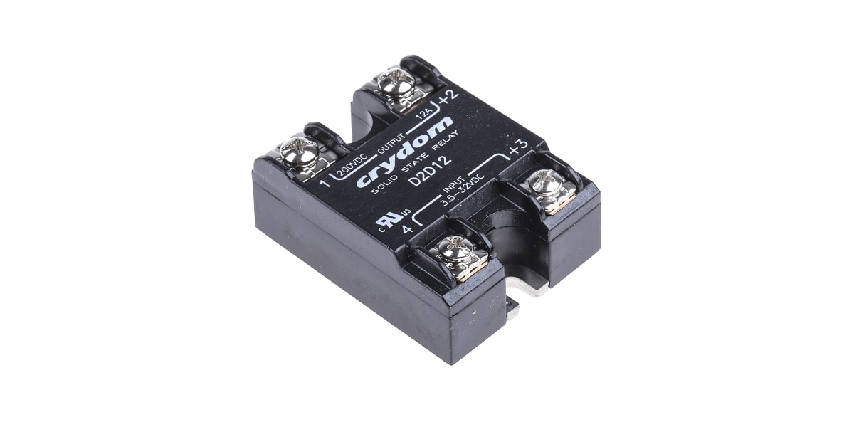 Product image for Sensata / Crydom 12 A Solid State Relay, Surface Mount, MOSFET, 200 V Maximum Load