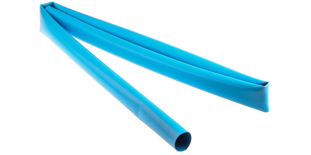 Product image for Blue adhesive lined heatshrink tube