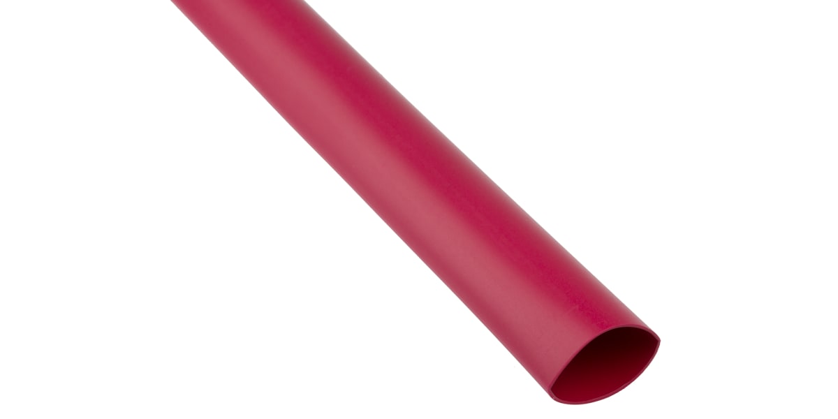 Product image for RED ADHESIVE LINED HEATSHRINK TUBE,24MM