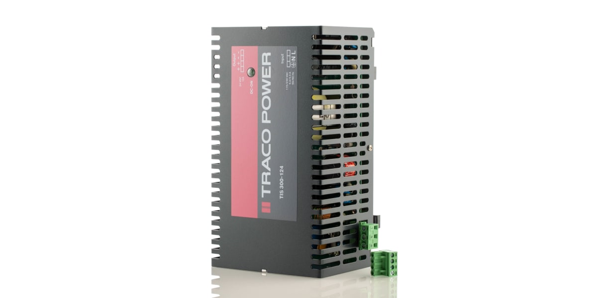 Product image for TIS DIN rail univ input SMPSU,24V 300W