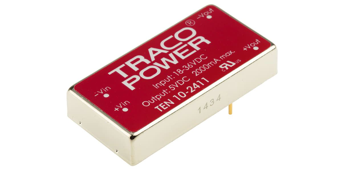 Product image for TEN102411 regulated DC-DC,5V 10W