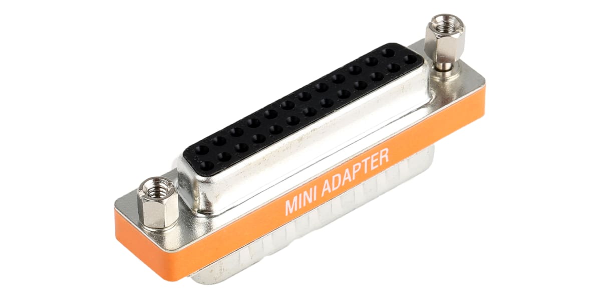 Product image for 25 way D sub-min null modem adaptor