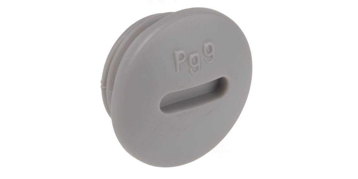 Product image for Plastic cable gland blanking plug,PG9