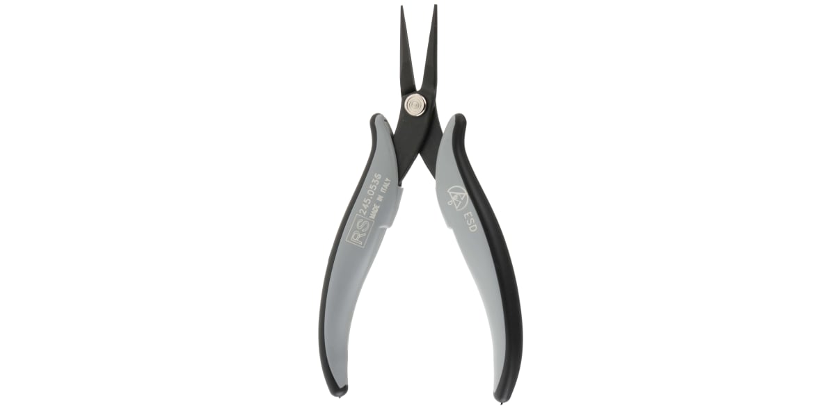 Product image for ESD needle nose plier,160mm L