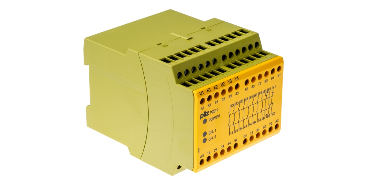 Product image for Pilz 24 V dc Safety Relay -  Dual Channel With 8 Safety Contacts PNOZ X Range with 1 Auxiliary Contact, Compatible With