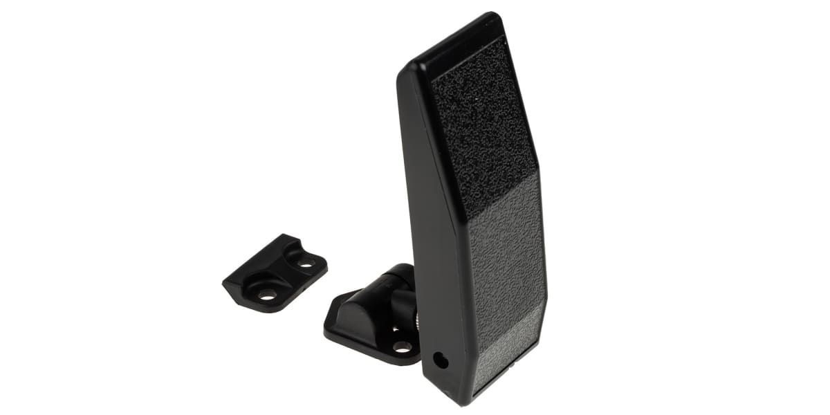 Product image for Acetal, Fibreglass Reinforced Nylon Black Toggle Latch, 350lbf Op.Tension, 95 x 37 x 17mm