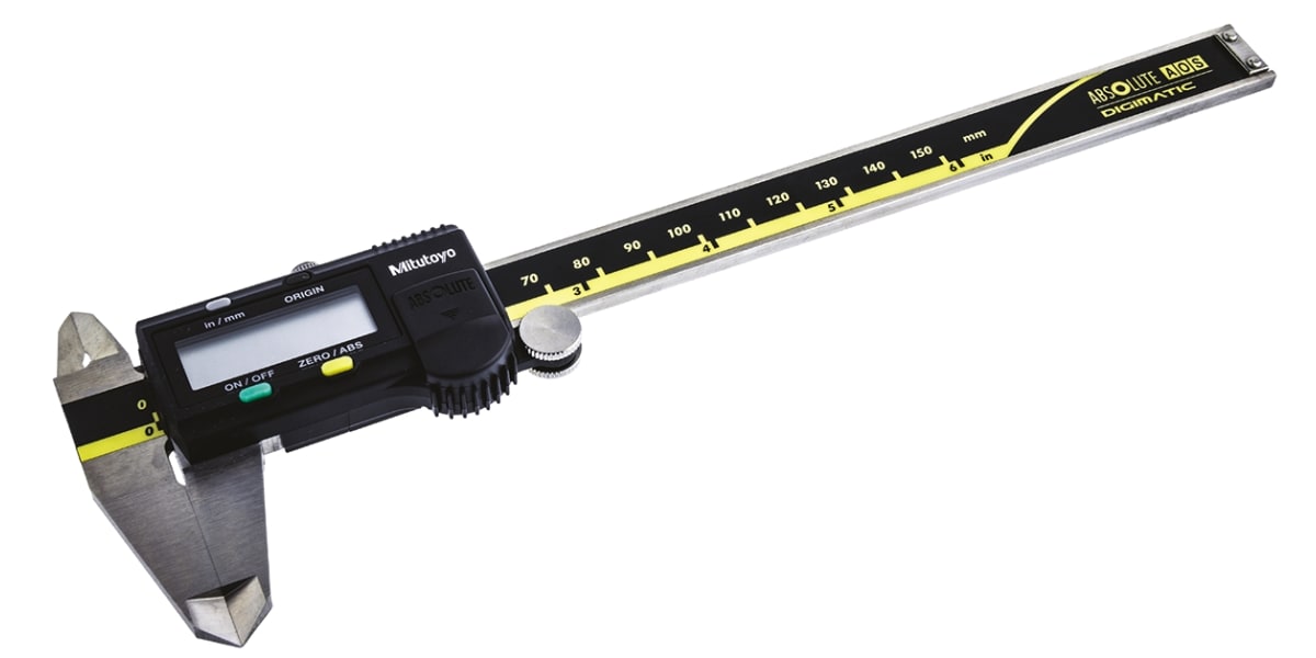 Product image for Mitutoyo 150mm Digital Caliper 0.01 mm, ,Metric & Imperial