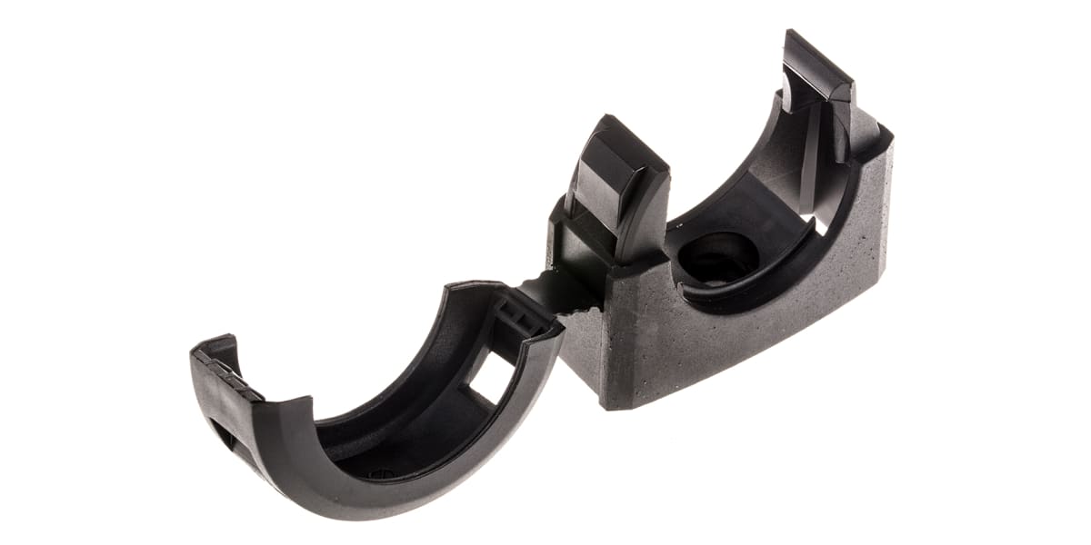 Product image for CONDUIT CLIP WITH INTEGRAL LID,32MM