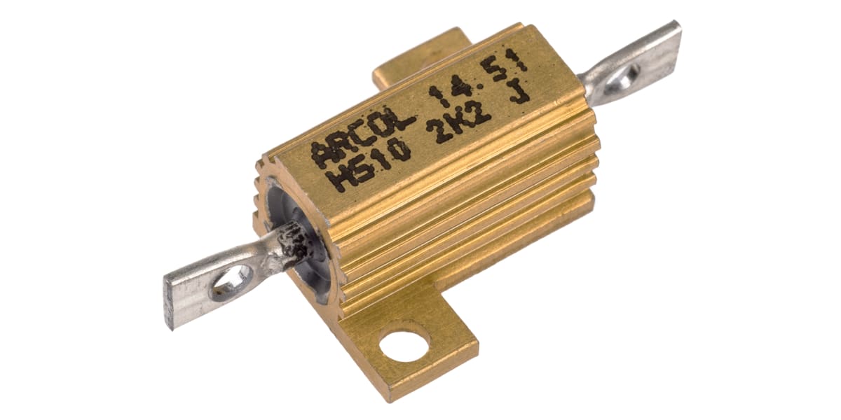 Product image for HS10 AL HOUSE WIREWOUND RESISTOR,2K2 10W