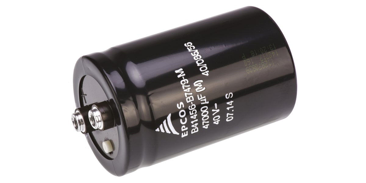 Product image for GP AL ELECTROLYTIC CAPACITOR,47000UF 40V