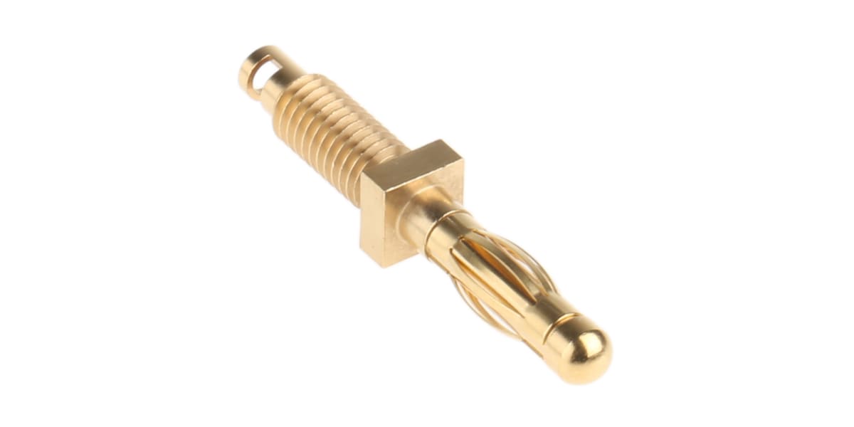 Product image for Multilam uninsulated plug w/M5 stud,4mm