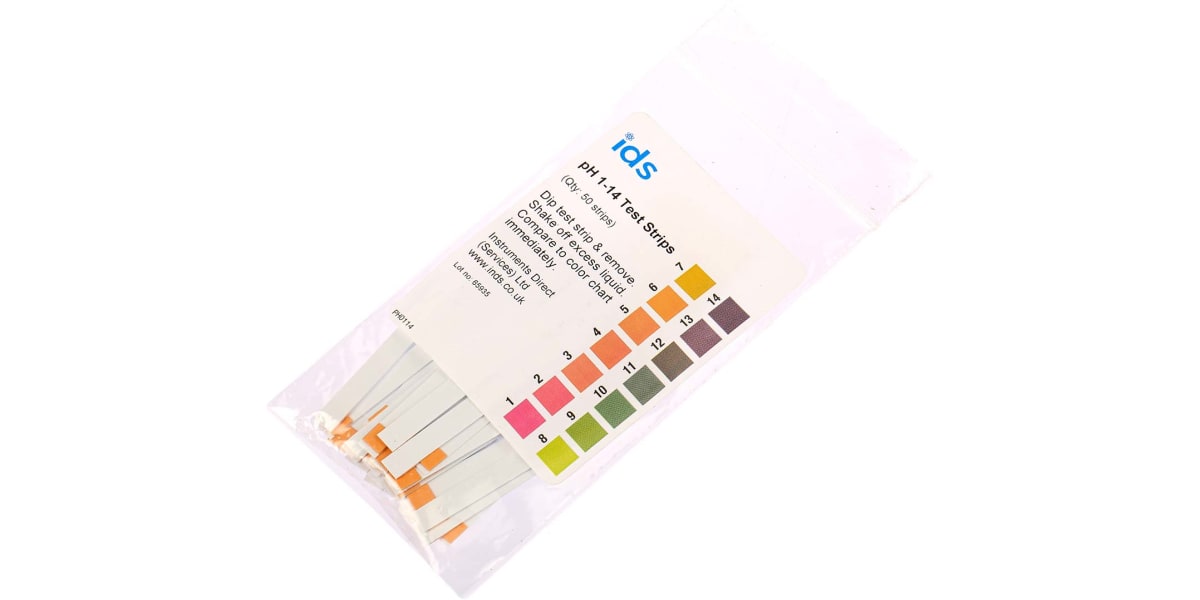 Product image for Single Parameter(s) pH pH Test Strip, max. measurement 14pH - 50 strips